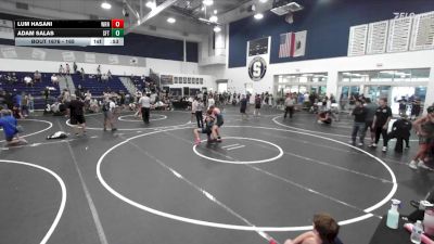 165 lbs Cons. Semi - Adam Salas, Silverback Wrestling Club vs Lum Hasani, World Team Training Center