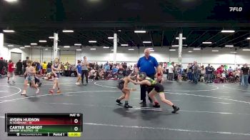 88 lbs Semis (4 Team) - Ayden Hudson, FL Scorpions vs Carter Schmidt, Armory Athletics