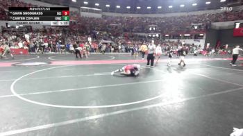140 lbs Champ. Round 1 - Gavin Snodgrass, BGC vs Carter Coplien, Reedsburg Youth Wrestling Club