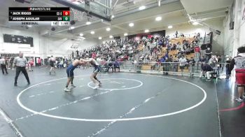 175 lbs Semifinal - Jack Riggs, Calvary Chapel/SA vs Joseph Aguilar, Santa Ana Valley