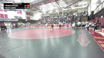 155 lbs Semifinal - Tatiana Chavarin, Ayala vs Hailey Lebehn, Yucaipa