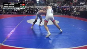 7A 175 lbs 1st Place Match - Brady Campbell, Opelika Hs vs Andrew Sullivan, Vestavia Hills