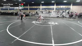 78 lbs Semifinal - Chayton Nielsen, Spring Hills WC vs Liam Roman, Lawc