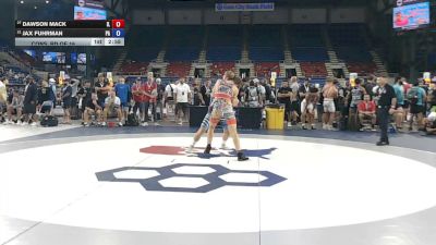 150 lbs Cons. Rd Of 16 - Dawson Mack, Illinois vs Jax Fuhrman, Pennsylvania
