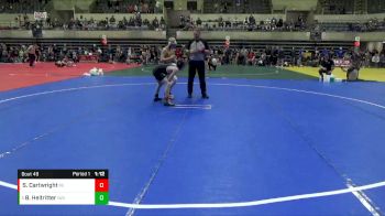 102 lbs Cons. Round 2 - Braxton Heitritter, Ironhawk Wrestling Academy vs Segan Cartwright, RT Elite