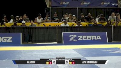 Ayla Silva vs Saybrie Rose Kahlinaio 2026 Pan Kids Jiu-Jitsu IBJJF Championship