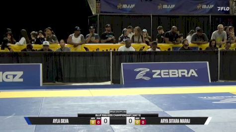 Ayla Silva vs Saybrie Rose Kahlinaio 2026 Pan Kids Jiu-Jitsu IBJJF Championship