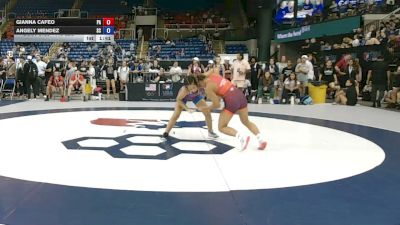 115 lbs Cons. Rd Of 32 - Gianna Cafeo, Pennsylvania vs Angely Mendez, South Carolina