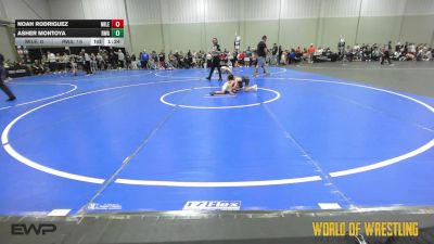 49 lbs Quarterfinal - Noah Rodriguez, Mile High Mafia 9U vs Asher Montoya, Roundtree 9U