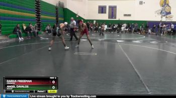 145 lbs Cons. Round 2 - Angel Davalos, McKay vs Darius Freeeman, Lebanon