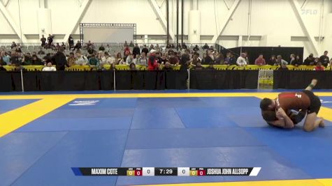 Joshua John Allsopp vs Maxim Cote 2024 World IBJJF Jiu-Jitsu No-Gi Championship