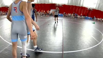 120 lbs Quarters & Wb (16 Team) - Peyton Schoettle, Roncalli A vs Deonte Houston, Rochester Century A