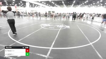 144 lbs Consi Of 16 #2 - Giuseppe Tocco, Horizon vs Joshua Labial, No Team