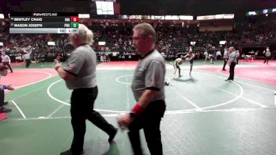 132 lbs Champ. Round 1 - Mason Joseph, PWCA vs Bentley Craig, Unattached