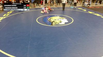 145 lbs Champ. Round 2 - Madison Minson, Unattached vs Savannah Burns, Bolingbrook