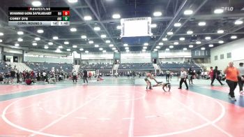 125 lbs Cons. Round 5 - Mohammad Sadra Davtalabsabet, University Of Central Florida vs Corey Dye, Andrew College