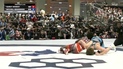 74 lbs Semis - Quincy Monday, New Jersey RTC/ Titan Mercury Wrestling Club (TMWC) vs Mitchell Mesenbrink, NLWC/TMWC