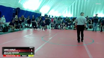 76 lbs Round 1 (8 Team) - Jimmy Hurley, Neighborhood Wrestling vs Braylen Stewart, Ohio Gold 10k