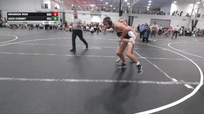 113 lbs Quarterfinals (8 Team) - Braedon Ruiz, RedNose vs Jack Cherry, Kraken Black