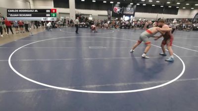 285 lbs Cons. Semis - Carlos Rodriguez Jr., Heartland Wrestling Academy vs Elijah Schunke, Heartland Wrestling Academy