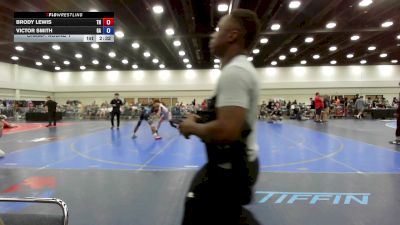 157 lbs Champ. Round 1 - Brody Lewis, TN vs Victor Smith, GA