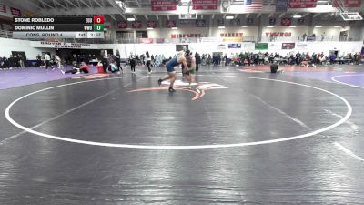 197 lbs Cons. Round 4 - Dominic Mullin, William Woods University vs Stone Robledo, Eastern Oregon University (OR)