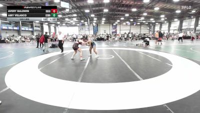 145 lbs Rr Rnd 1 - Avery Baldwin, Roughneck Wrestling Club vs Amy Velasco, CKWA