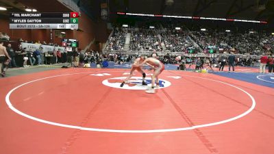 2A-126 lbs Cons. Semi - Myles Dayton, Cokeville vs Tel Marchant, Sundance