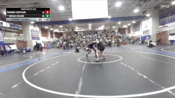 215 lbs Champ. Round 1 - Brian Evans, South Hills vs Romeo Gettler, Los Alamitos