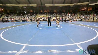 110 lbs Quarterfinal - DeKadence Theriot, F-5 Grappling vs Brooklyn Church, Wagoner Takedown Club