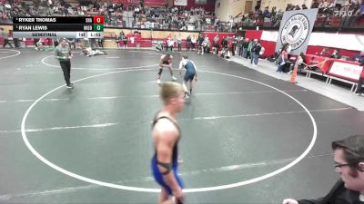 175 lbs Semifinal - Ryan Lewis, Middleton vs Ryker Thomas, Snake River