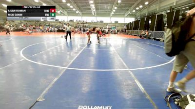 145 lbs Rr Rnd 2 - Aiden Roman, OBWC Red vs Nick Genin, MetroWest United Red