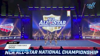 Louisiana Cheer Force - Gold [2025 L6 Limited Coed - Small Day 2] 2025 NCA All-Star National Championship