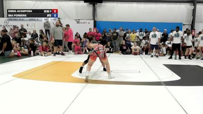 50 lbs Rr Rnd 2 - Emma Acampora, Okie Girls - W vs Mia Forberg, Apex (OH) Girls - W