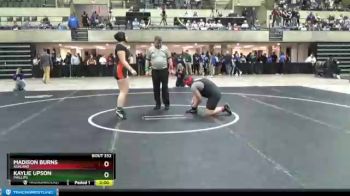 235 lbs Quarterfinal - Kaylie Upson, Phillips vs Madison Burns, Ashland