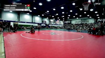 120 lbs Semifinal - Noah Lozano, Temecula Valley vs Daniel Gammal, Murrieta Valley