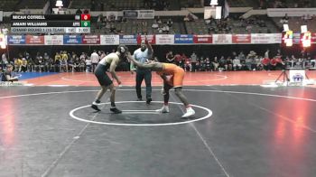 149 lbs Champ Round 1 (16 Team) - Micah Cotrell, Findlay University vs Amari Williams, Apprentice School