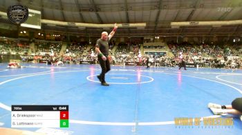 70 lbs Consi Of 16 #1 - Abram Griekspoor, Maize vs Grant Lottmann, SlyFox Wrestling Academy