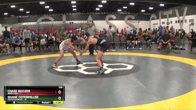 139 lbs Round 3 (8 Team) - Shane Ostermiller, Untouchables vs Chase Boozer, Rebellion