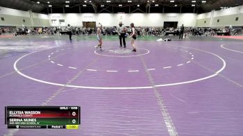 105B Semifinal - Serina Nunes, Har-Ber High School JV vs Ellysia Wasson, McDonald County