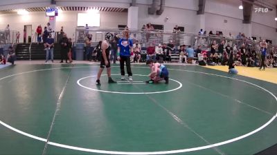 100 lbs Round 4 - Rosendo Guerrero, Steve Page Grappling vs Gabriela Minardi, 3F Wrestling