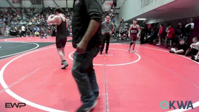 130 lbs Quarterfinal - Christian Garcia, Eufaula Ironheads Wrestling Club vs Sean Taylor, Sallisaw Takedown Club