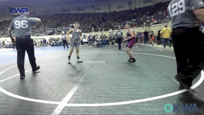 110 lbs Consi Of 16 #2 - Henry Raile, Woodward Youth Wrestling vs Austin Shears, Choctaw Ironman Youth Wrestling