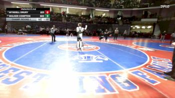 106-1A Champ. Round 1 - Wyndell Drury, Mt. Pisgah Christian School vs Walker Compton, Oglethorpe County