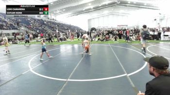 49 lbs Semifinal - Loki Camarena, So Cal Hammers vs Cutler Hone, Iron County Wr Ac