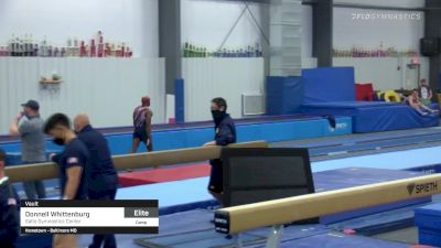 Donnell Whittenburg - Vault, Salto Gymnastics Center - 2021 April Men's Senior National Team Camp