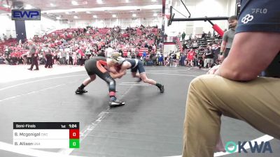 105 lbs Semifinal - Brylan Mcgonigal, Cowboy Wrestling Club vs Ben Allison, Unattached