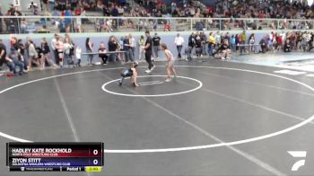 70 lbs Final - Ziyon Stitt, Soldotna Whalers Wrestling Club vs Hadley Kate Rockhold, North Pole Wrestling Club