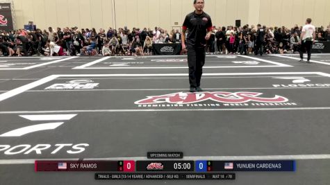 Sky Ramos vs Yunuen Cardenas 2025 ADCC Orlando Open/Youth Trials