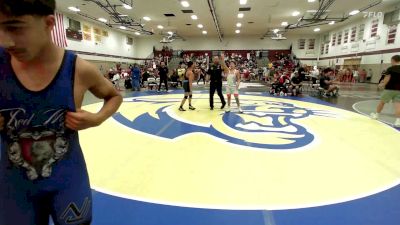 132 lbs Quarterfinal - Eddie Figueroa, Christian Brothers Academy vs Noah Khafagi, Red Nose Wrestling School